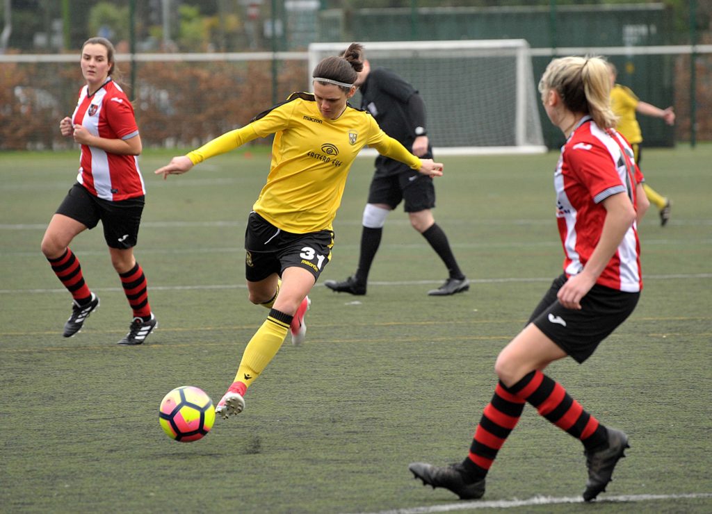 kirsty caunter buckland athletic lfc v exeter city lfc