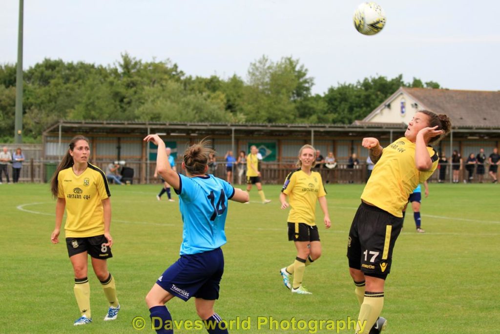 fa national womens league cup brislington lfc v buckland athletic lfc