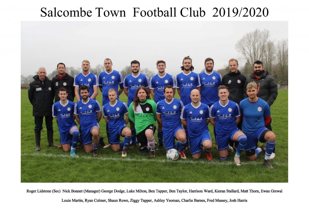 salcombe town south devon football league