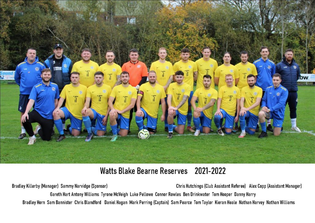 watts blake bearne reserves south devon football league