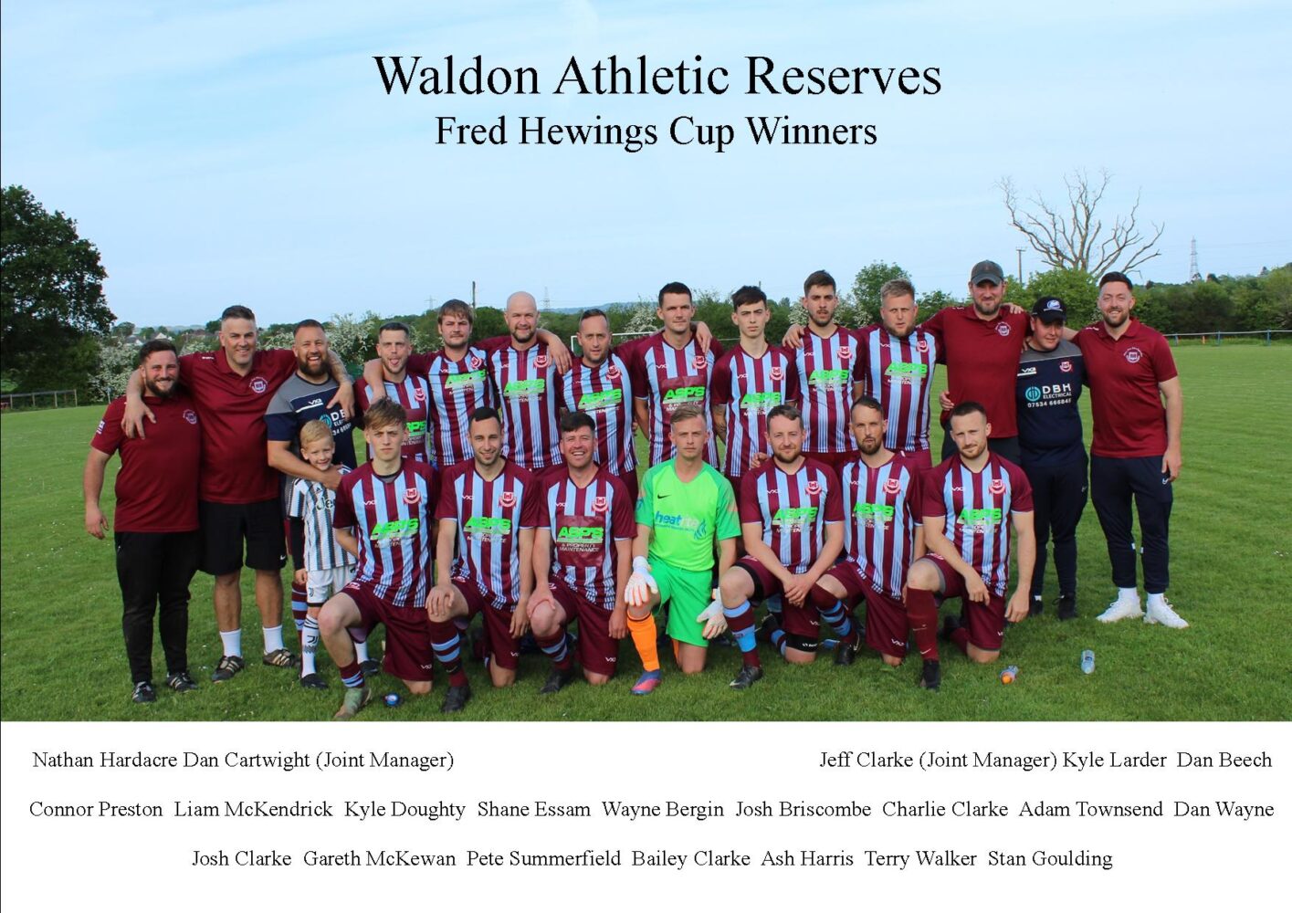 waldon athletic fred hewings cup winners 2023