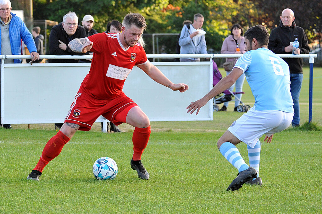 tom reeves kingsteignton athletic v joey burton windmill herald cup final 2022