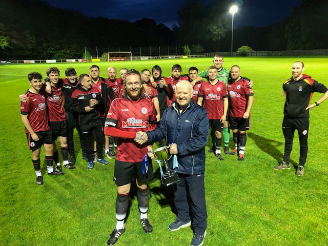 SDFL division two champions 2023/24 bovey tracey reserves ryan stanbridge alastair muirden