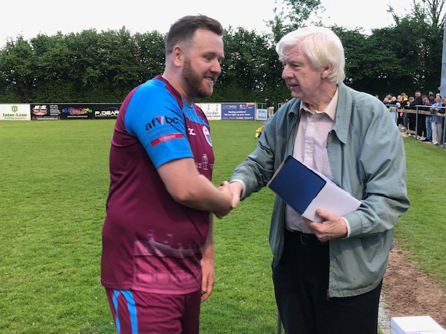 ashley beetschen paignton villa dartmouth cup man of the match 2024