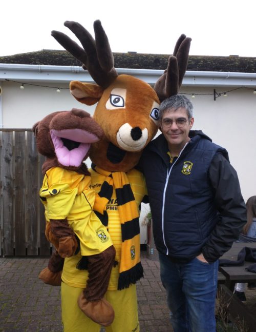 barry the buck gilbert the gull buckland athletic